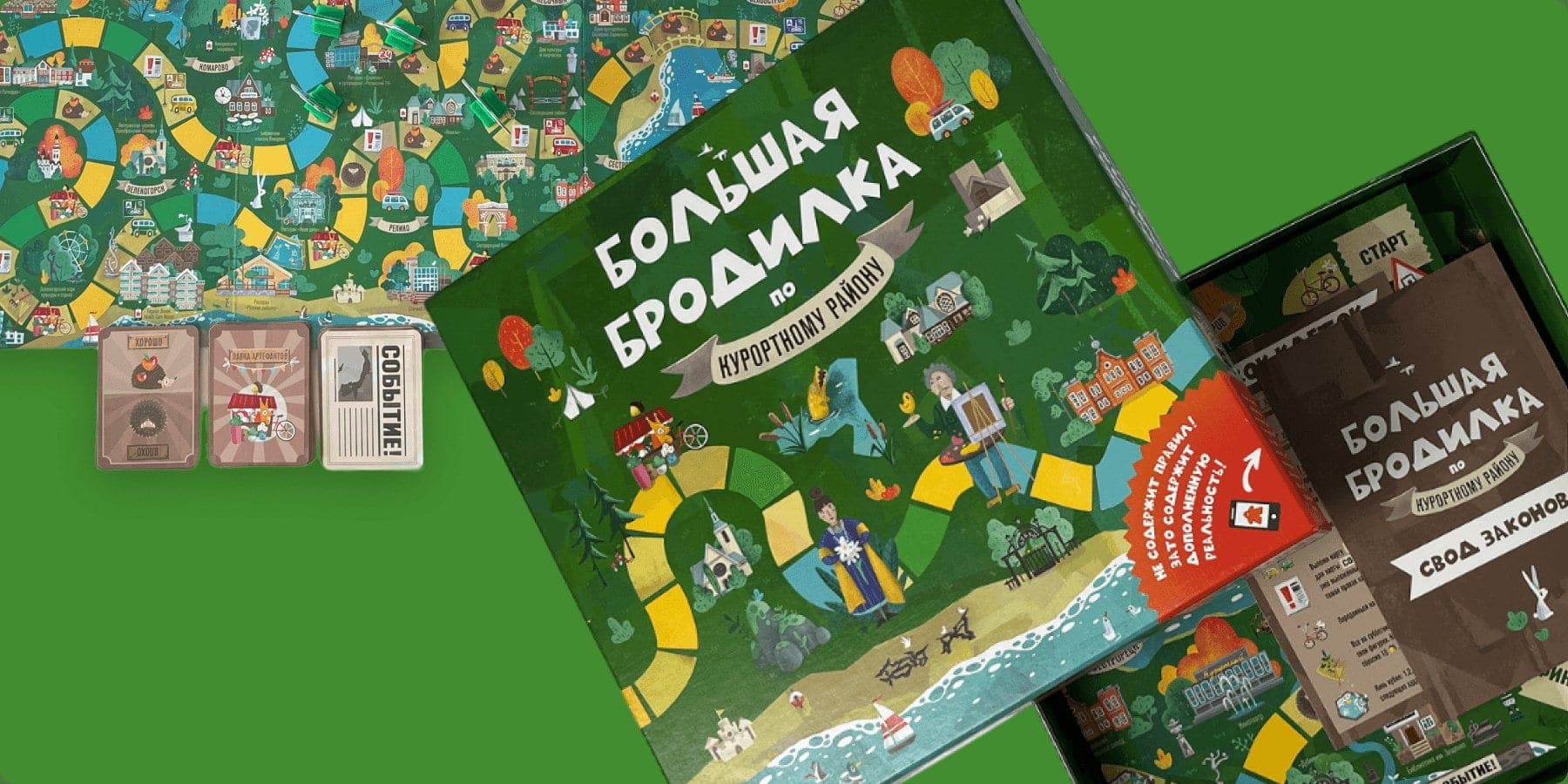 Большая бродилка по Курортному району